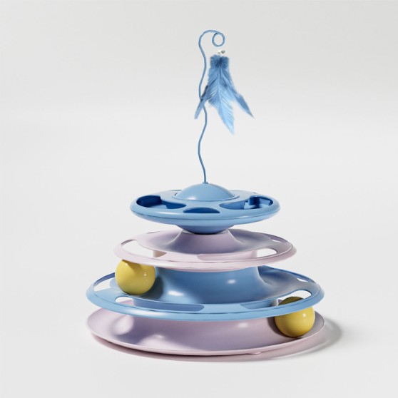 New Interactive Waterproof Rolling Cat Toy