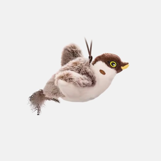 Plush Realistic Bird Pet Toy