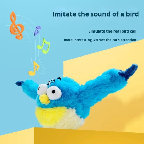 Bite-Resistant Plush Realistic Bird Toy Bite-Resistant Plush Realistic Bird Toy