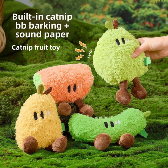 Watermelon Fruit Series Squeaky Toys