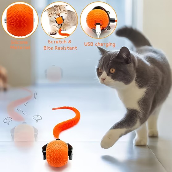 Smart Electric Plush Cat Toy