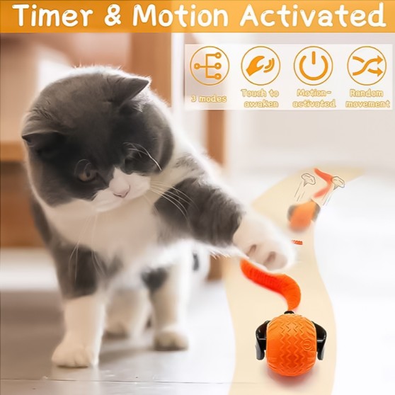 Smart Electric Plush Cat Toy