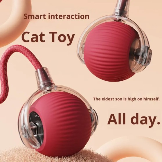 Smart Automatic Rolling Cat Toy Smart Automatic Rolling Cat Toy
