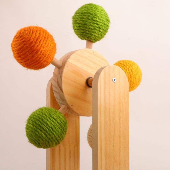 Wooden Ferris Wheel Ball Track Toy