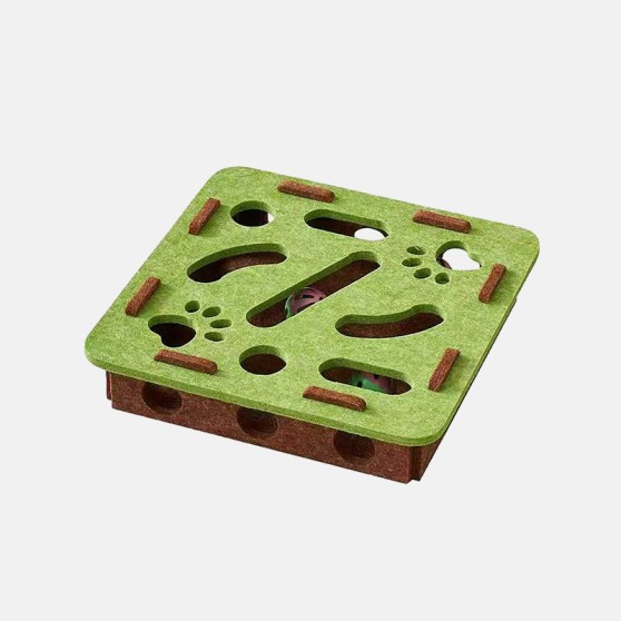 Fun Interactive Felt Maze Cat Toy