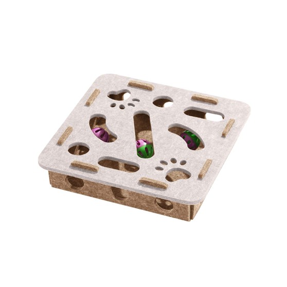 Fun Interactive Felt Maze Cat Toy Fun Interactive Felt Maze Cat Toy