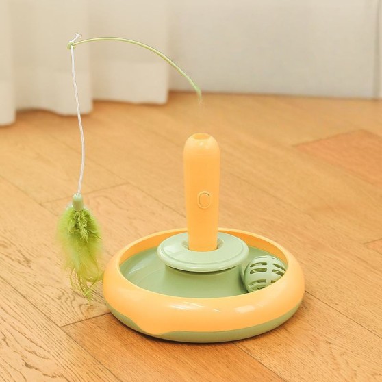 Electric Interactive Feather Wand Toy Electric Interactive Feather Wand Toy