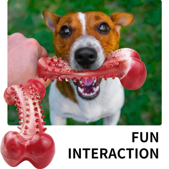 Durable Rubber Dog Bone Chew Toy Durable Rubber Dog Bone Chew Toy
