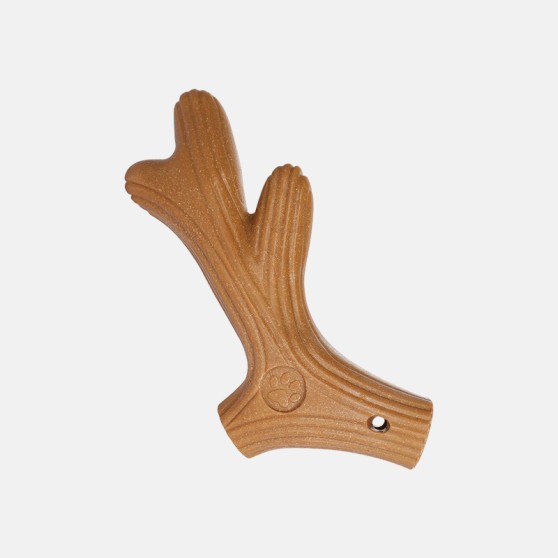 Natural Wood Dog Dental Chew Toy