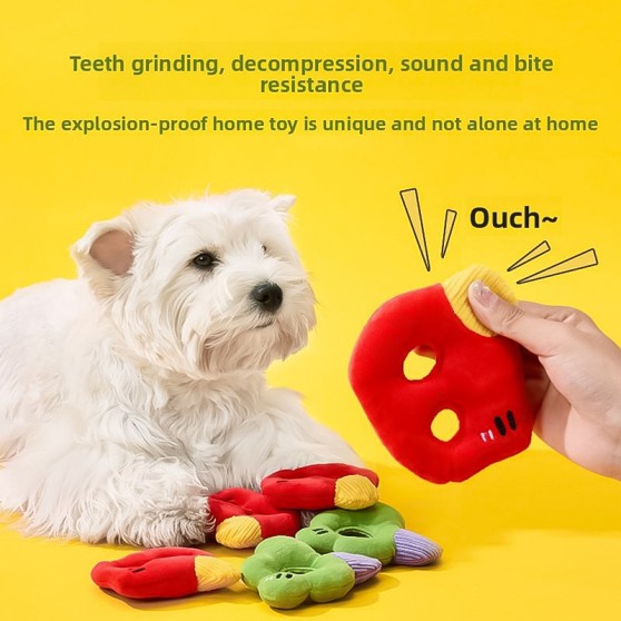 Cute Alphabet Teething Toy with Sound