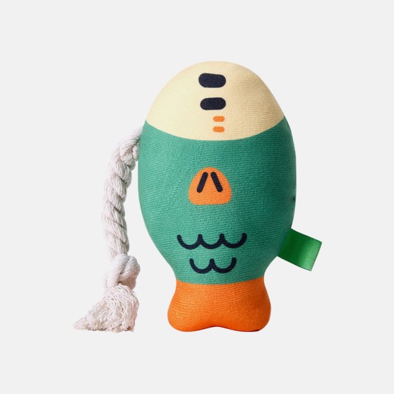 Cartoon-Style Realistic Floating Fish Pet Toy