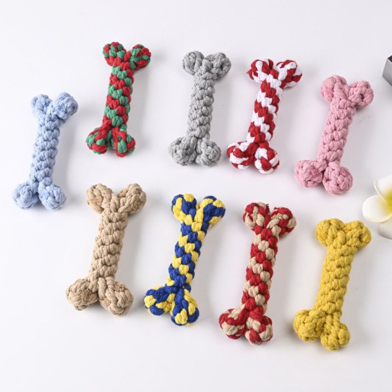 Classic & Cute Bone-Shaped Interactive Dog Toy