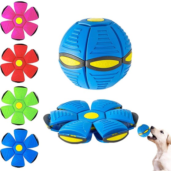 LED Dog Frisbee Toy