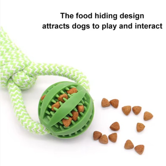 Bite-Resistant Nylon & Cotton Rope Toy