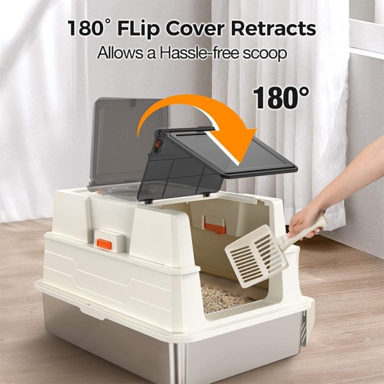 Easy-to-Clean Odor-Free Cat Litter Box Easy-to-Clean Odor-Free Cat Litter Box