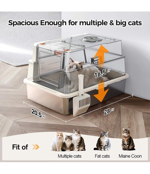Easy-to-Clean Odor-Free Cat Litter Box Easy-to-Clean Odor-Free Cat Litter Box