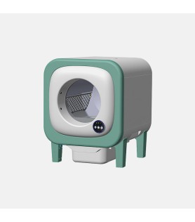 65L Large-Capacity Smart Cat Litter Box with App Control