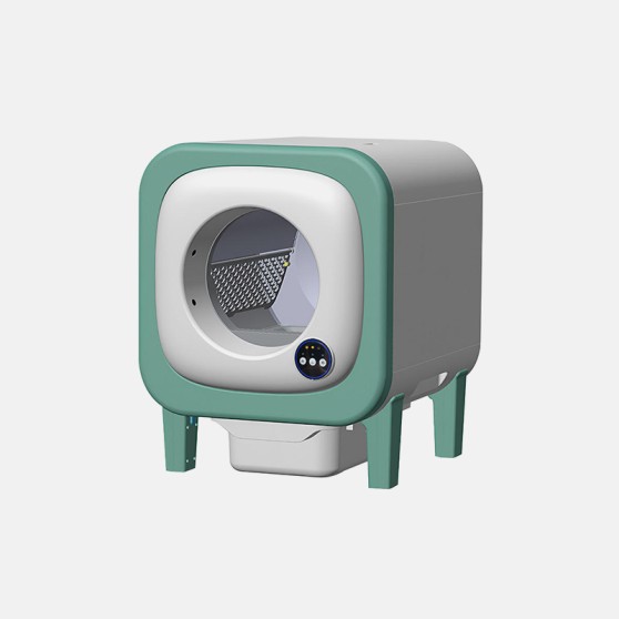 65L Large-Capacity Smart Cat Litter Box with App Control