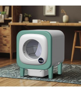 65L Large-Capacity Smart Cat Litter Box with App Control