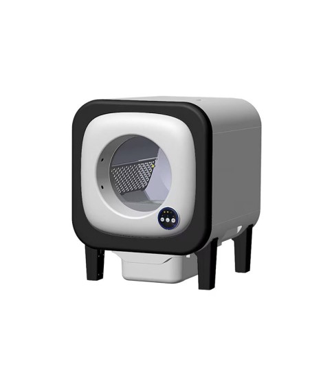 65L Large-Capacity Smart Cat Litter Box with App Control