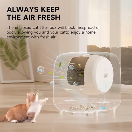 50L Large-Capacity Smart Litter Box 50L Large-Capacity Smart Litter Box