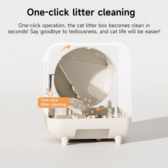 50L Large-Capacity Smart Litter Box 50L Large-Capacity Smart Litter Box