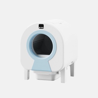 Automatic Self-Scooping Smart Cat Litter Box with Wi-Fi