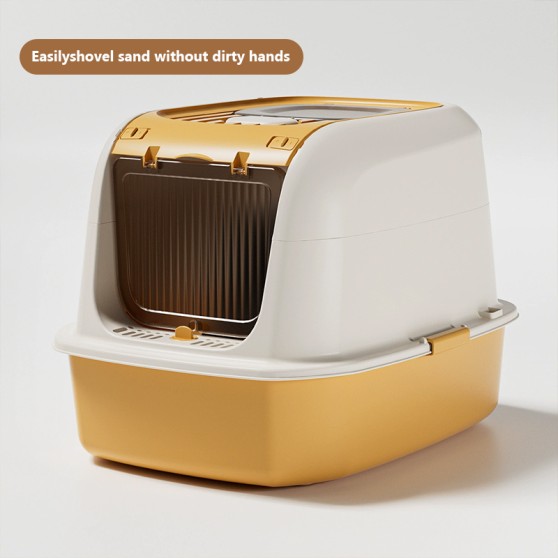 Durable Extra-Large Splash-Proof Cat Litter Box Durable Extra-Large Splash-Proof Cat Litter Box