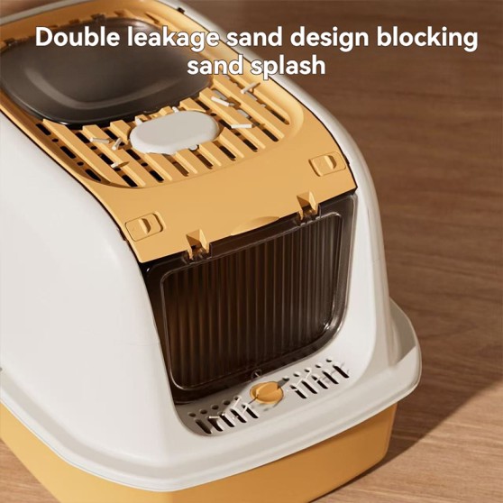 Durable Extra-Large Splash-Proof Cat Litter Box Durable Extra-Large Splash-Proof Cat Litter Box