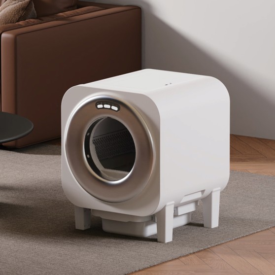 65L Enclosed Splash-Proof Cat Litter Box