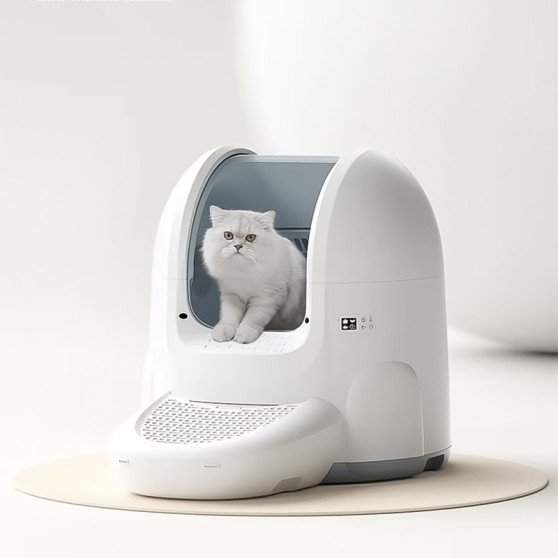 65L One-Touch Self-Cleaning Cat Litter Box