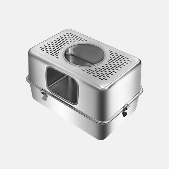 High-Sided Non-Slip Detachable Cat Litter Box