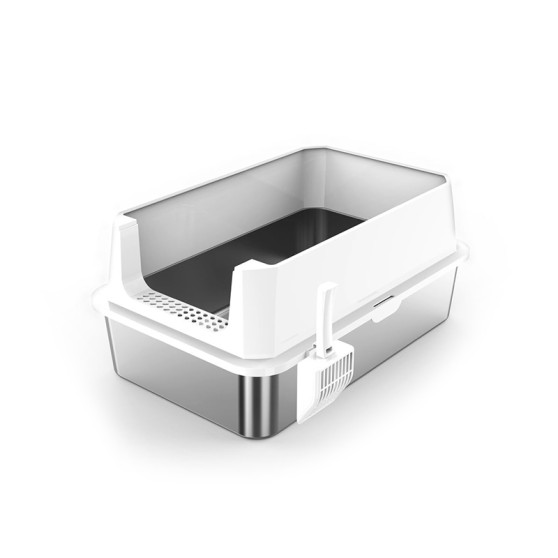Rust-Proof Odorless Stainless Steel Cat Litter Box Rust-Proof Odorless Stainless Steel Cat Litter Box