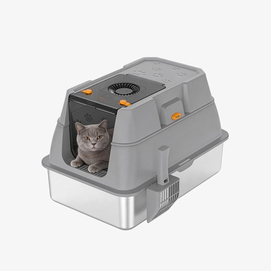 Leak-proof Stainless Steel Cat Litter Box Leak-proof Stainless Steel Cat Litter Box