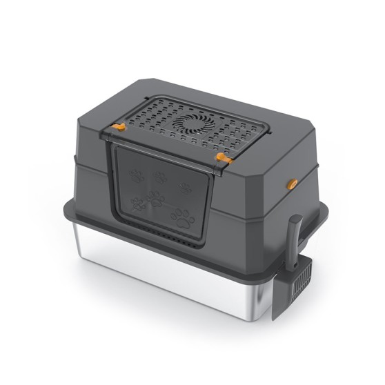110L Extra-Large Square Cat Litter Box