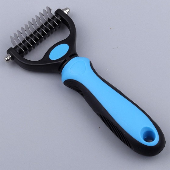 Double-sided pet grooming comb Double-sided pet grooming comb