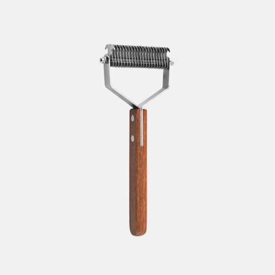 Wooden Handle Anti-static Pet Comb