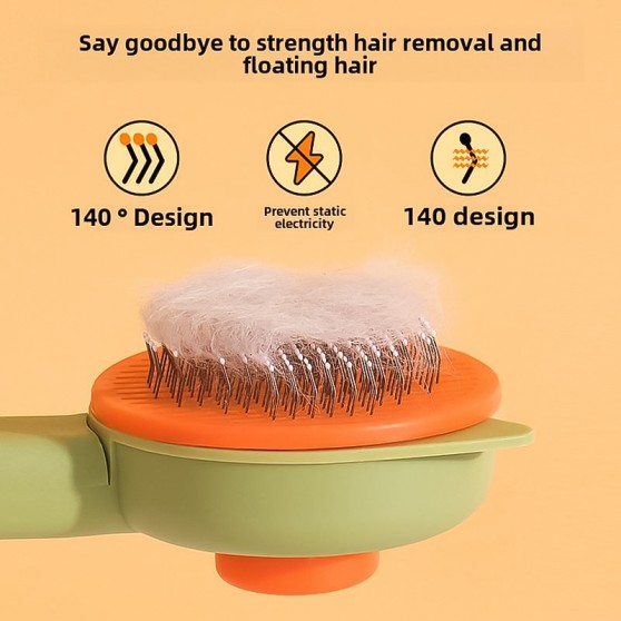 High-quality steel needle pet grooming comb High-quality steel needle pet grooming comb