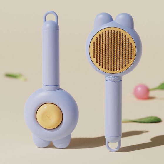 Anti-hair fine-tooth pet comb