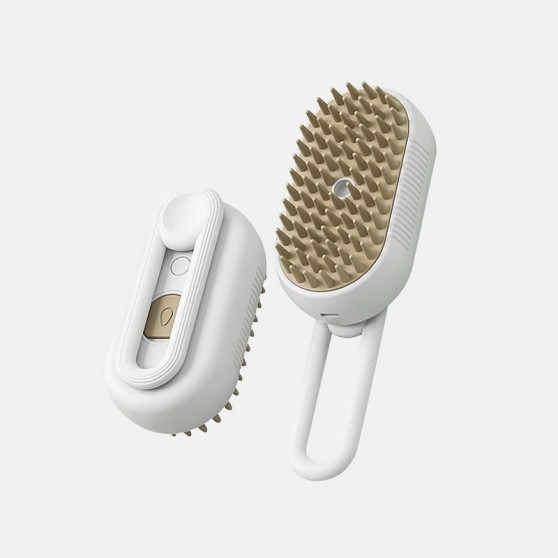 Rechargeable Silicone Pet Hair Removal Comb
