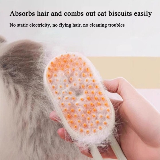 Rechargeable Silicone Pet Hair Removal Comb Rechargeable Silicone Pet Hair Removal Comb