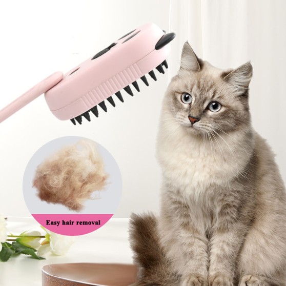 360-degree rotating rechargeable pet comb