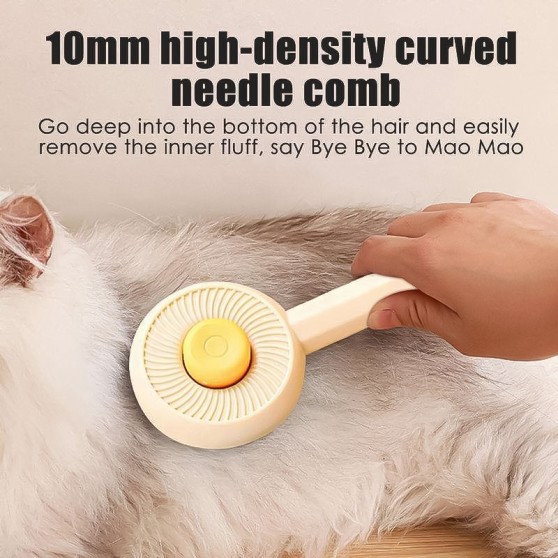 Deep-cleaning durable pet comb Deep-cleaning durable pet comb