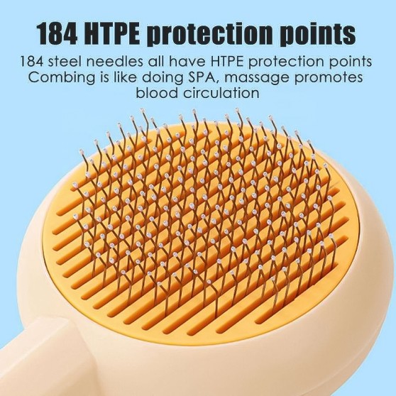 Deep-cleaning durable pet comb Deep-cleaning durable pet comb