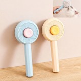 Stainless steel sustainable pet comb for dogs and cats