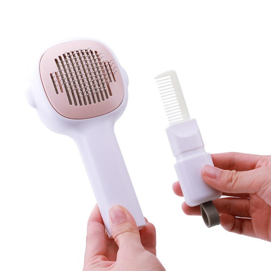 Deep-Grooming Pet Slicker Brush with Dense Pins