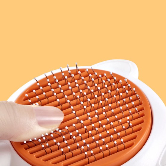 Cat-shaped cartoon pet comb