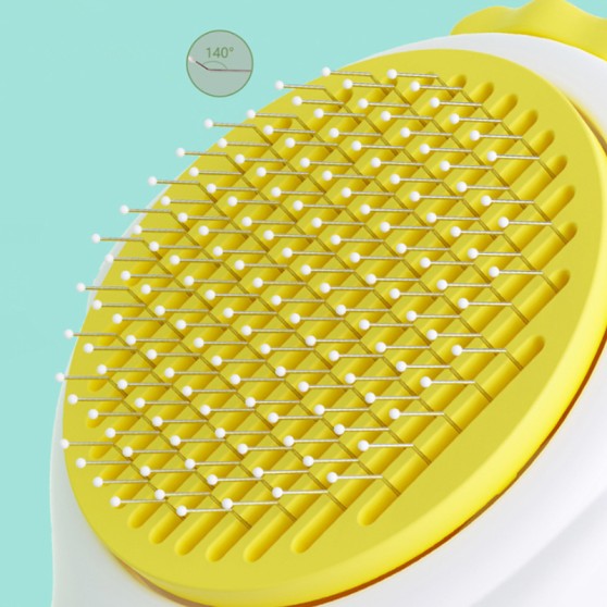Cute duck-shaped pet grooming comb