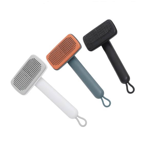 2-in-1 pet comb for removing loose hair and massaging 2-in-1 pet comb for removing loose hair and massaging