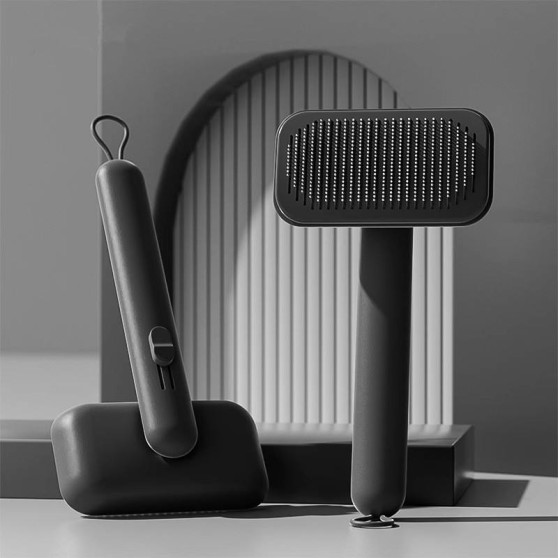 2-in-1 pet comb for removing loose hair and massaging 2-in-1 pet comb for removing loose hair and massaging